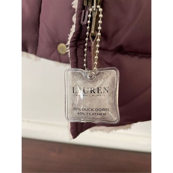 Women’s  Ralf Lauren faux shearling lined down feather coat size XS and S , NWT - Picture 13 of 16